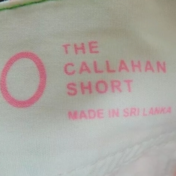 Lilly Pulitzer Callahan Short Pink Flock Flamingo - Picture 3 of 4